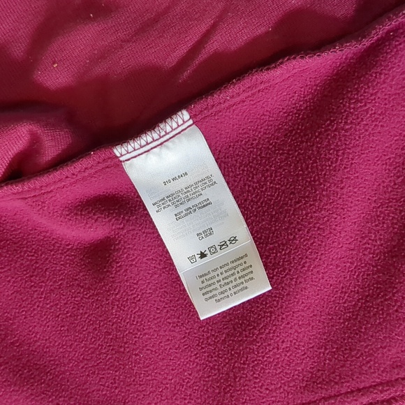 Columbia Omni-tech Full Zip Purple Soft Shell Fleece Jacket - Picture 5 of 7